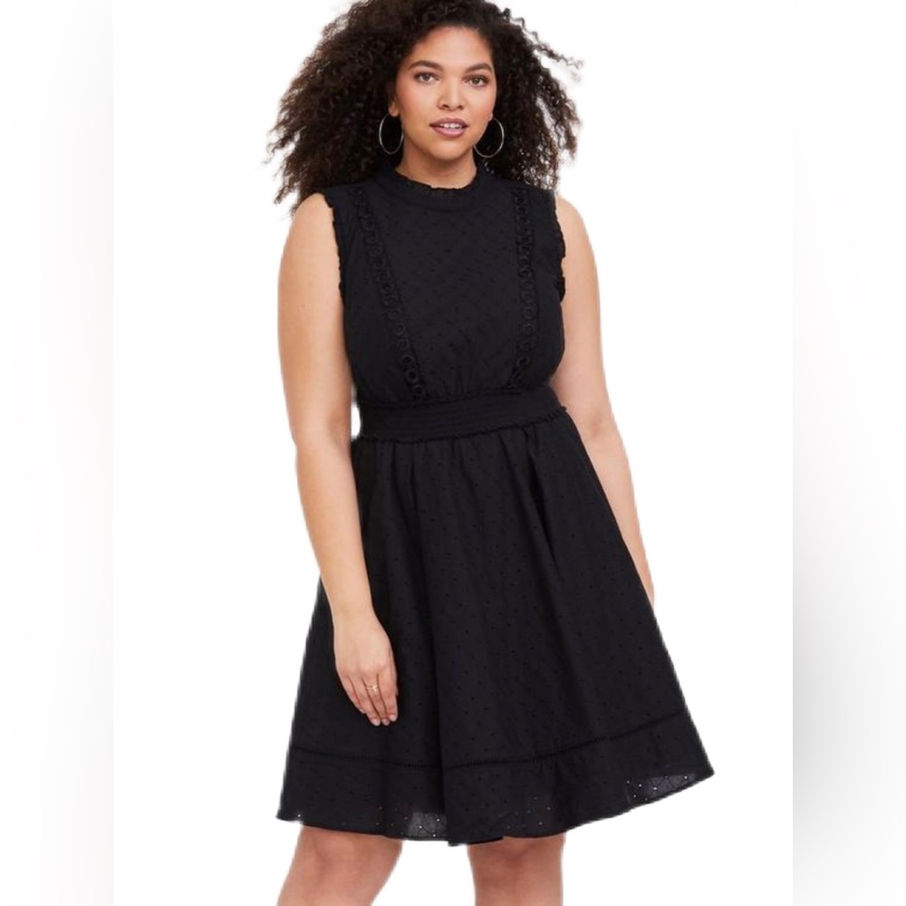 Torrid Black Midi Dress 4x